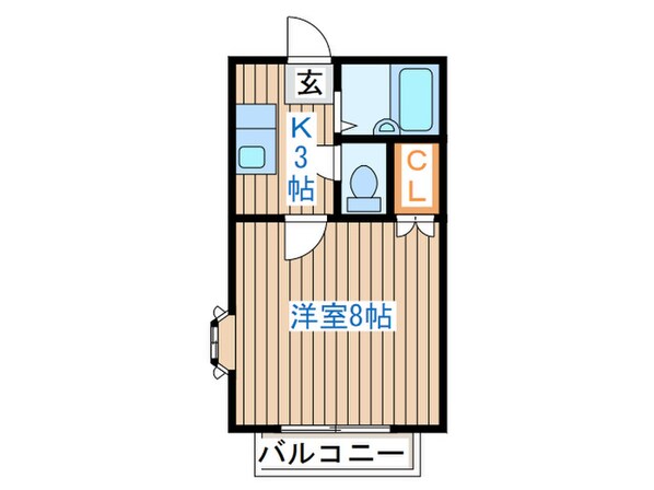 スタ－ハイツの物件間取画像